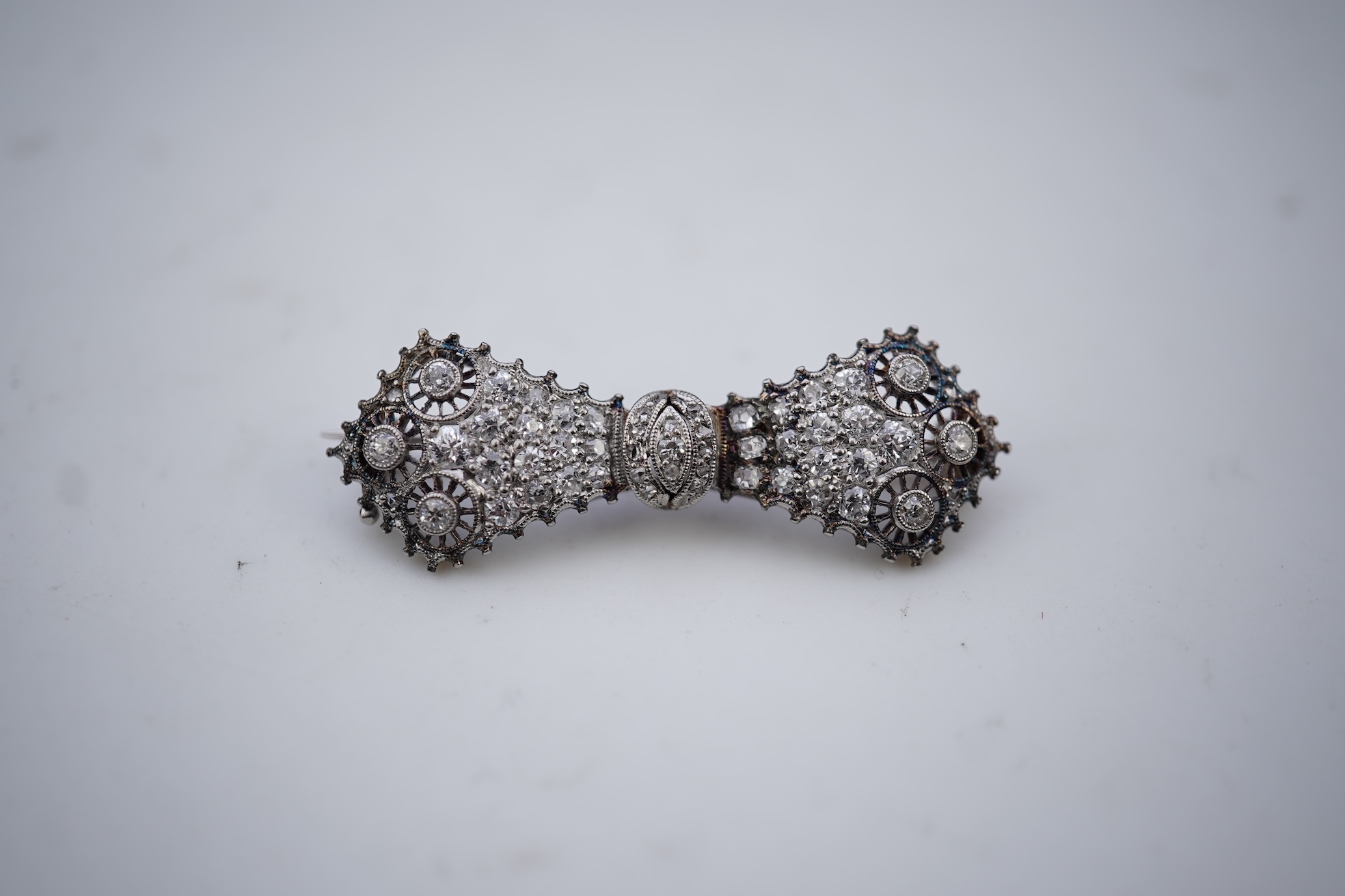 Collingwood & Co., a diamond brooch, circa 1920